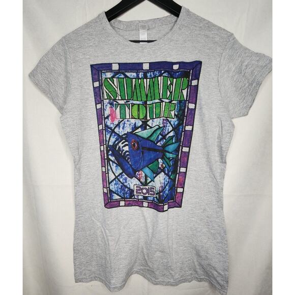 Phish Summer Tour 2015 Ladies Cap Sleeve Shirt XL Magnaball Dick's - Picture 3 of 6